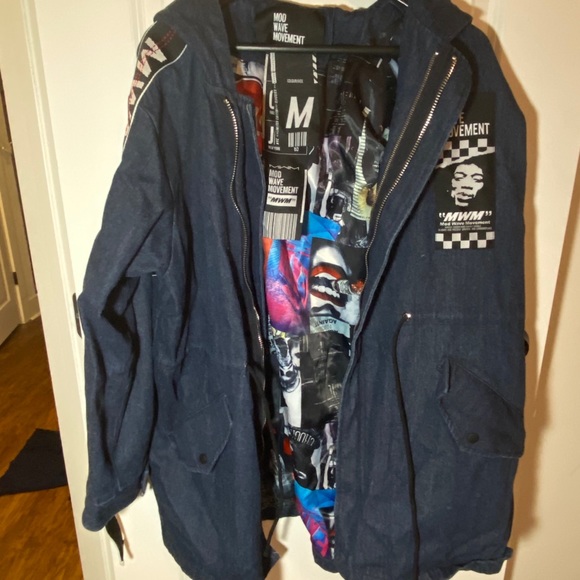 Mod Wave Movement jean jacket - Picture 1 of 4